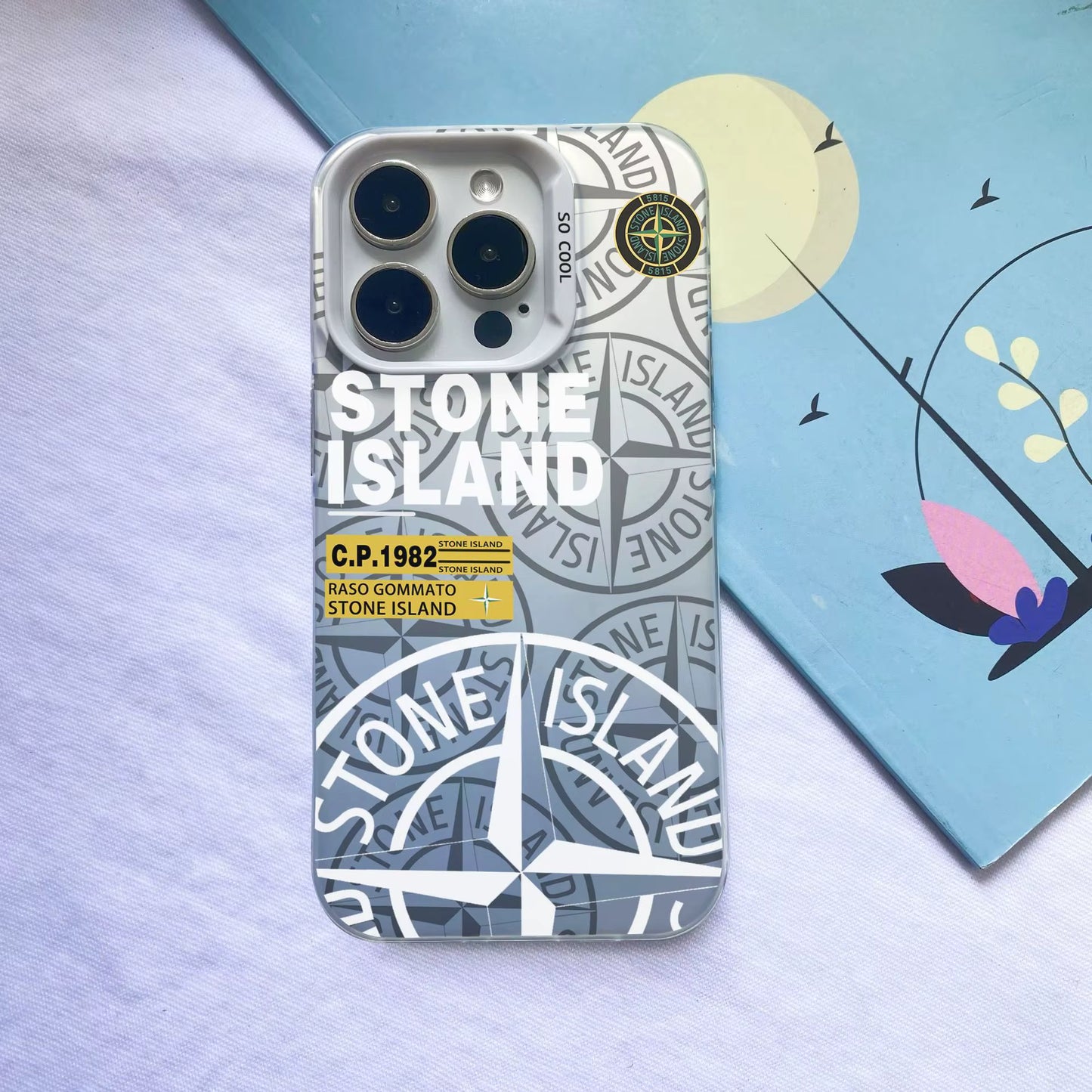Coque Stone Island Blanc