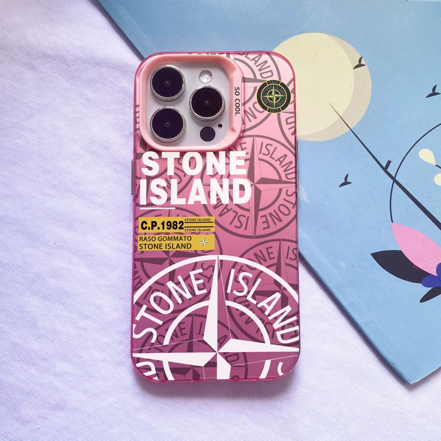 Coque Stone Island Rose